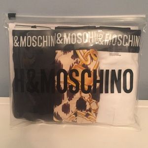 Moschino x H&M Cotton stretch trunks 3pk Sz XS
